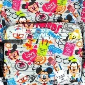 Disney Parks Disney Nerds Character Backpack DISNEY PARKS Mickey NERDS Rock Geek School Backpack Minnie  main image 4